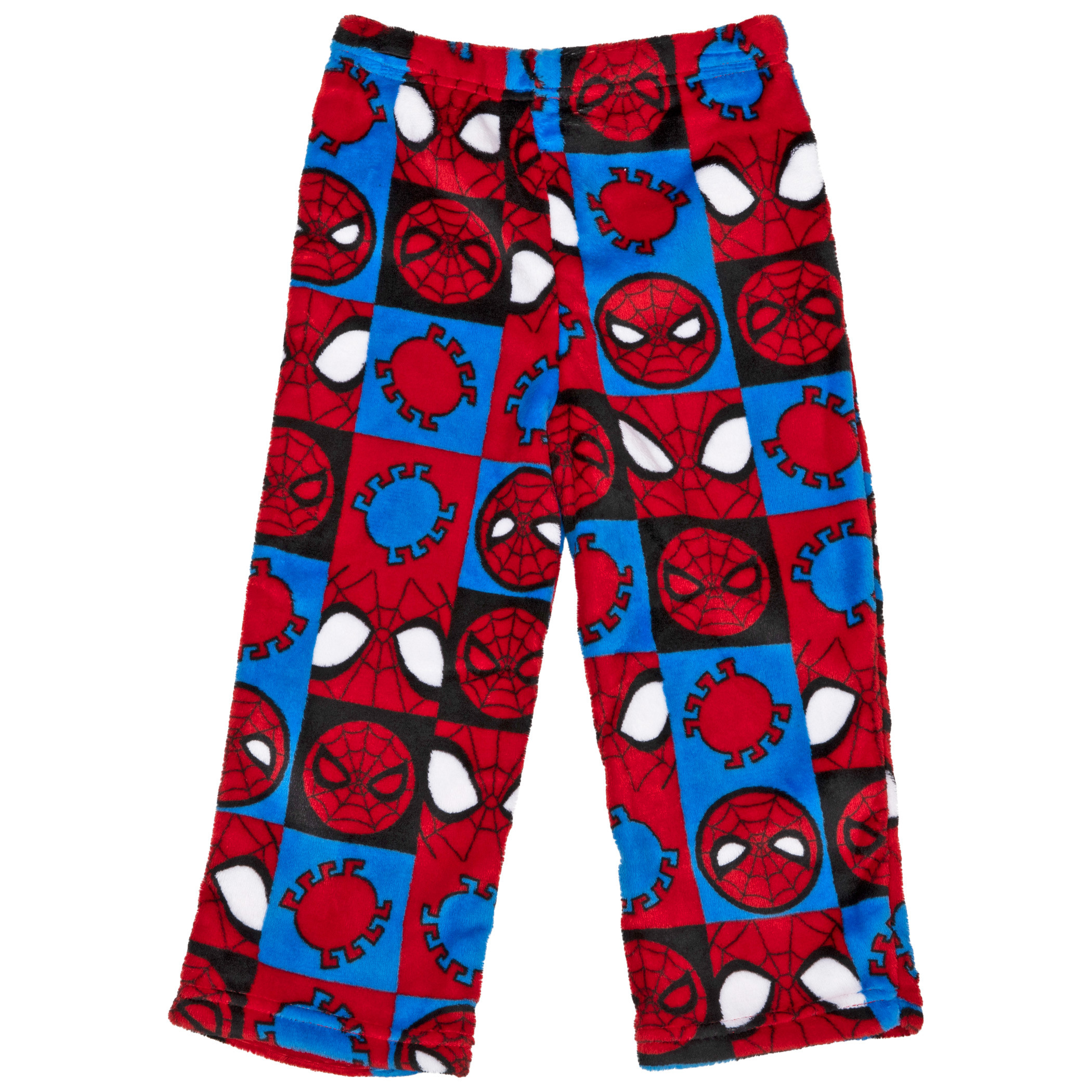 Spider-Man Character Symbols and Head All Over Print Youth Sleep Pants